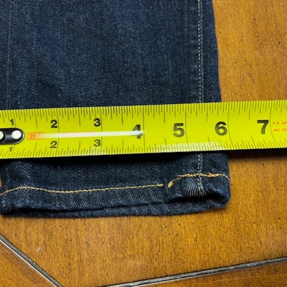Rag & Bone Dark Blue Denim Jeans Fit 1 Mens - Picture 5 of 10